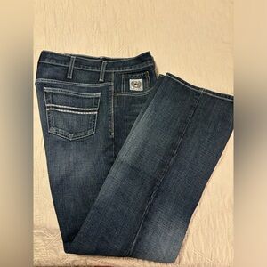 Cinch White Label dark wash 34x34 jeans